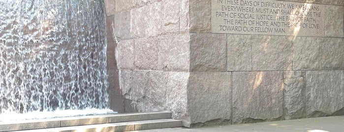 Franklin Delano Roosevelt Memorial is one of Historic America.
