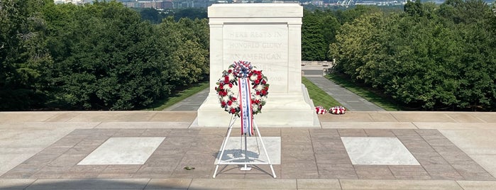 Tomb of the Unknown Soldier is one of D.M.V. Must dos.
