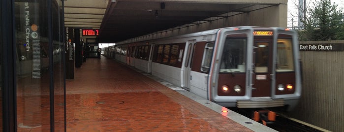 East Falls Church Metro Station is one of quick find.