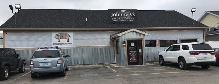 Smokin' Johnny V's is one of Places to try.