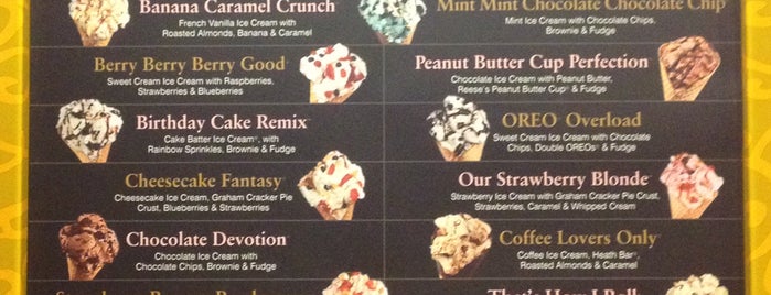 Cold Stone Creamery is one of Flint Greats.