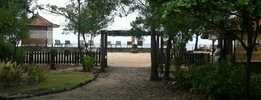 Desa Dunia Beda ~ Beach Resort is one of Three Small Paradise: The Gili Islands.
