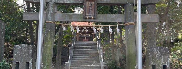下里氷川神社 is one of 自転車でお詣り2.