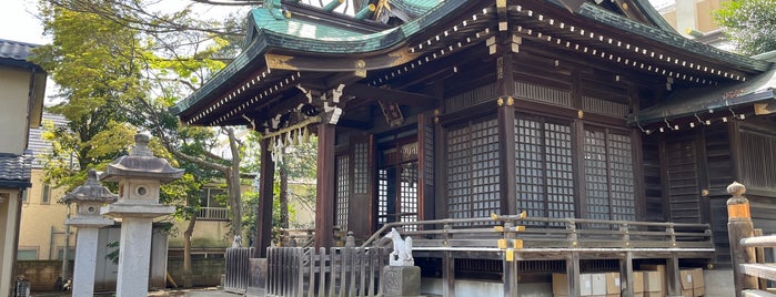 中台稲荷神社 is one of 神社_東京都.