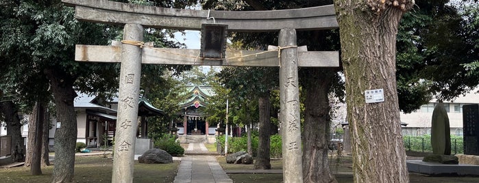 蓮根氷川神社 is one of 板橋区の神社.