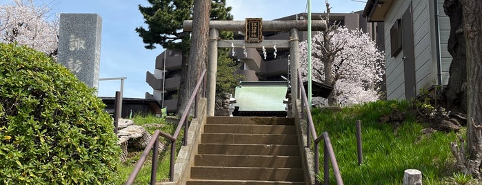 諏訪神社 is one of 自転車でお詣り2.