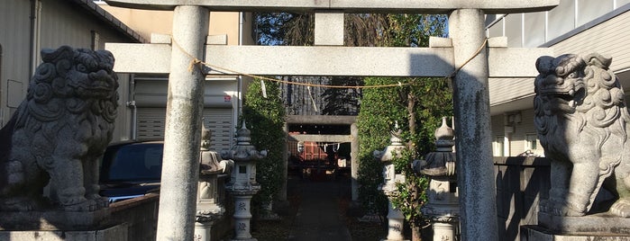 北関野八幡神社 is one of 自転車でお詣り.