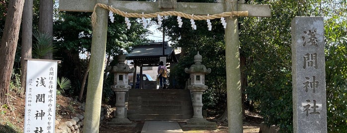 落合淺間神社 is one of 富士塚.