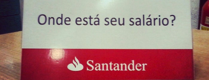 Santander is one of Compras / Serviços.