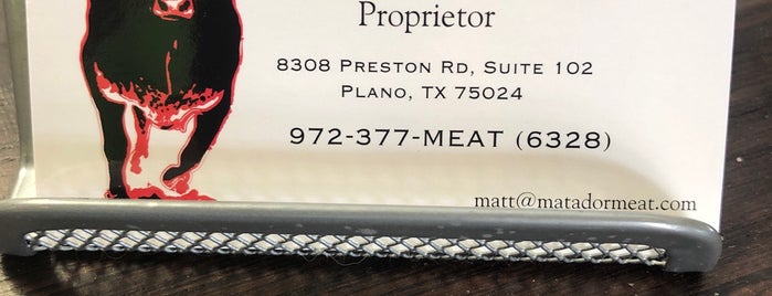 Matador Meat & Wine is one of The 11 Best Places for Prime Rib in Plano.