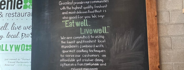 Greenleaf Gourmet Chopshop is one of SoCal Favs.