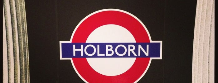 Holborn London Underground Station is one of London.