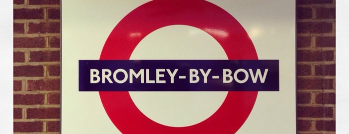 Bromley-By-Bow London Underground Station is one of Transport.