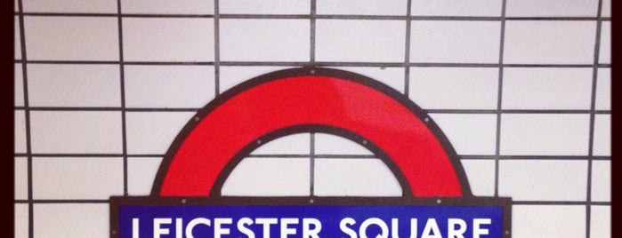 Leicester Square London Underground Station is one of London.
