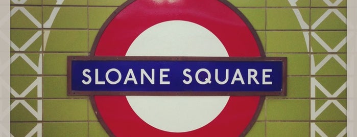 Sloane Square London Underground Station is one of London.