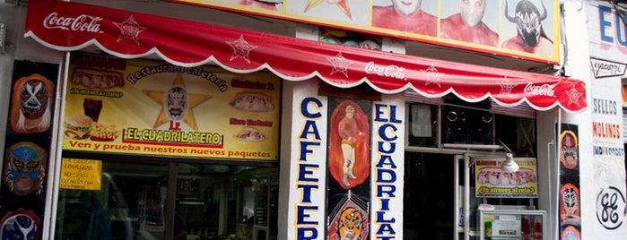 El Cuadrilatero is one of Mexico City Eateries.