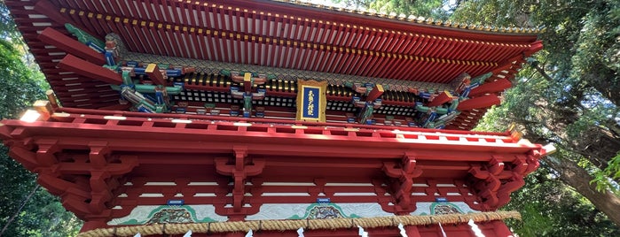 Kunozan Toshogu Shrine is one of 以前に行った.