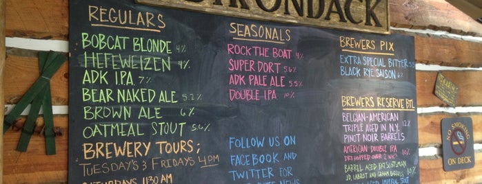 Adirondack Pub & Brewery is one of Lugares favoritos de Joe.