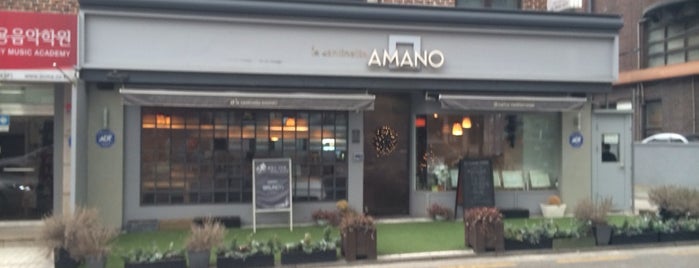 라 칸티네타 아마노 La Cantinetta Amano is one of My favorite restaurants in Seoul.