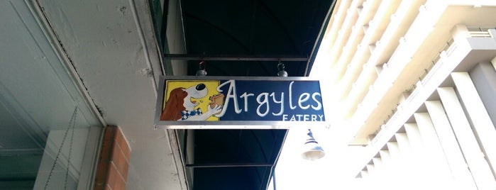 Argyles is one of 2 go eat.