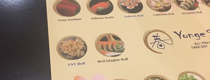 Yonge Sushi is one of Sushi!.