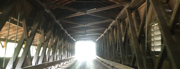 Harpersfield Covered Bridge is one of Covered Bridges Of Ashtabula County.