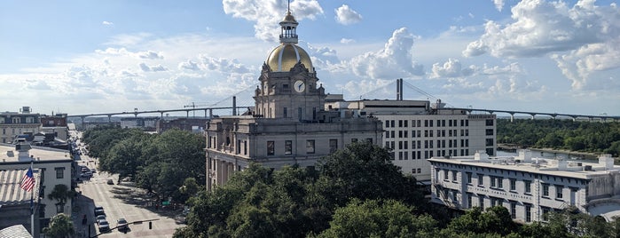 The Drayton Hotel is one of Savannah.