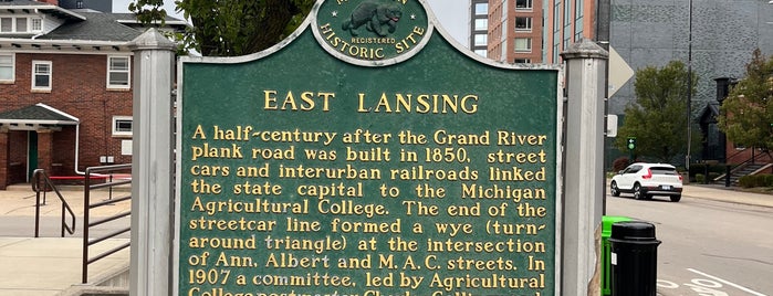 East Lansing, MI is one of common stops.