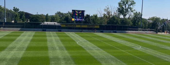U-M Soccer Complex is one of Sports Venues Visited.