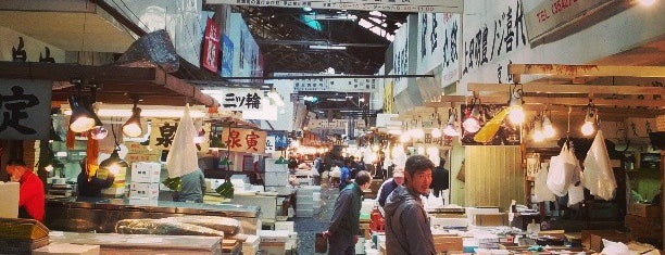 築地市場 is one of Tokyo.