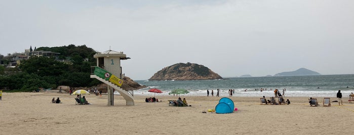 Shek O Beach is one of Hong Kong.