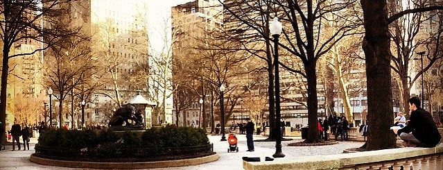 Rittenhouse Square is one of Alyssa's Philly Life.