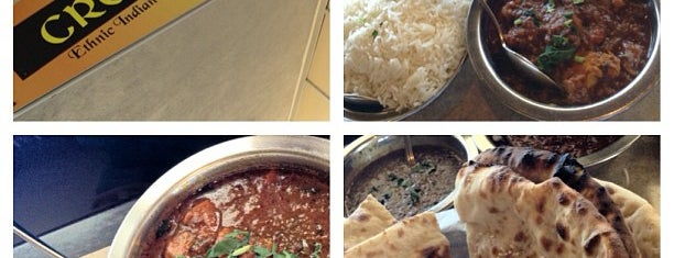Cross Culture Indian Cuisine is one of สถานที่ที่บันทึกไว้ของ Lizzie.