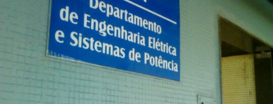 DEE (Departamento de Engenharia Elétrica) is one of Centros Acadêmicos da UFPE.
