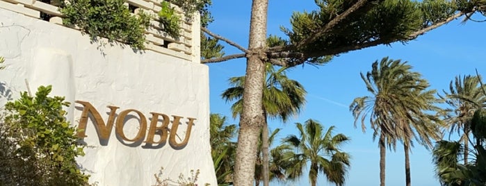 Nobu By The Beach is one of Marbella..