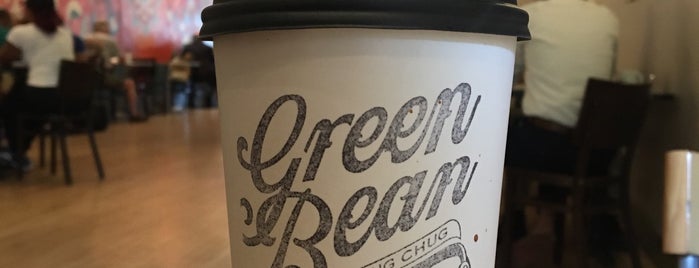 Green Bean Coffeehouse is one of The 13 Best Places for Lattes in Greensboro.