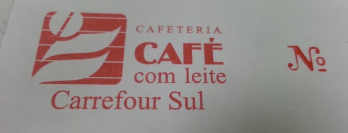 Cafeteria Café com Leite is one of Pra matar a fome.