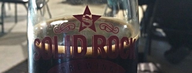 Solid Rock Brewing is one of Must-visit Beer in Texas.