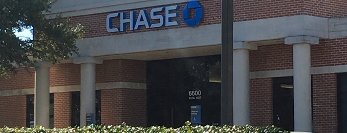 Chase Bank is one of Frequent stops.