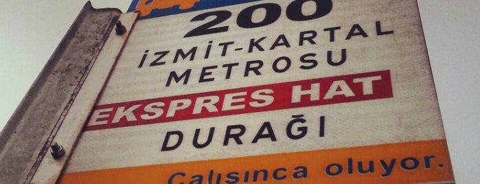 200 Kartal - İzmit Otobüs Hattı is one of Orte, die Leila gefallen.