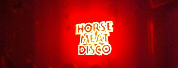 Horsemeat Disco is one of London.