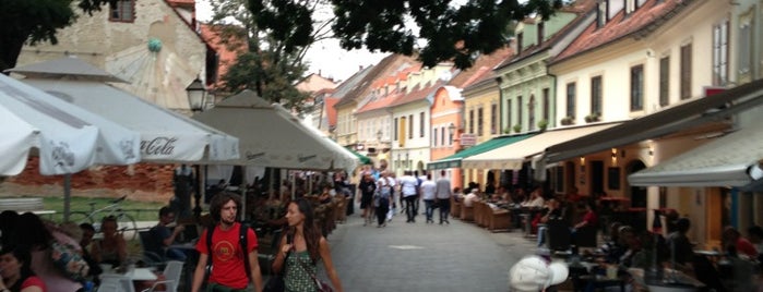 Tkalčićeva ulica is one of Zagreb.