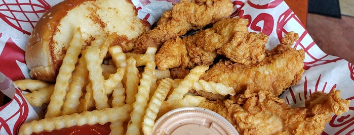 Raising Cane's Chicken Fingers is one of BR - Food.