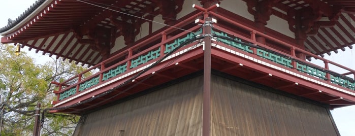 Shitennoji North Bell Hall is one of 四天王寺の堂塔伽藍とその周辺.