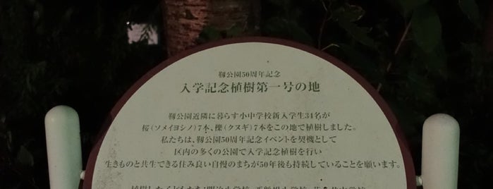 入学記念植樹第一号の地 is one of ほんまにええトコ.