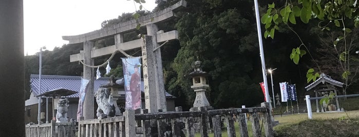 土生八幡神社 is one of 立てた神社ベニュー2.