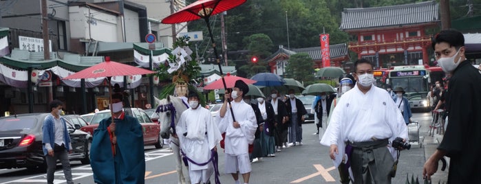 八坂神社参道 is one of 京都の祭事-祇園祭.