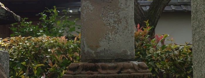 後西天皇皇女 賀陽宮墓 is one of 宮内庁治定陵墓.