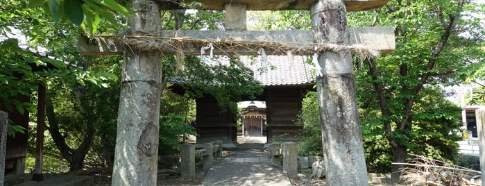 八幡神社 is one of 立てた神社ベニュー2.