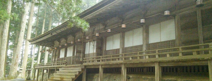 山王院 is one of 高野山山上伽藍.